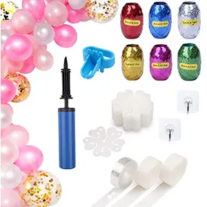 Balloon Garland Arch Decorating Strip Kit for DIY Balloon Garland DIY Balloon Arch Kit Balloon Streamers Balloon Display Balloon Design for Brthday Wedding Party Set of 19