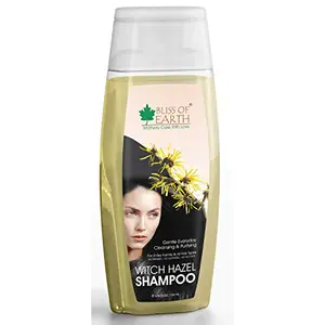 Bliss of Earth Alcohol Free Witch Hazel Shampoo For Entire Family Sulfate Free 200ML