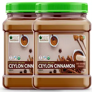 Bliss of Earth 2x500gm USDA Ceylon Cinnamon Powder Organic For Weight Loss Drinking & Cooking Dal Chini Powder