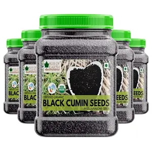 Bliss of Earth 500GM Certified Organic Nigella Seeds Kalonji Seeds Black Cumin