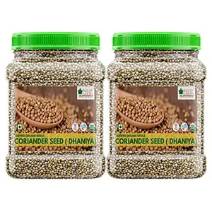 Bliss of Earth USDA Organic Whole Coriander Seeds Sabut Dhaniya 2x250gm