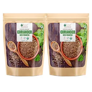 Bliss of Earth USDA Organic Whole Coriander Seeds Sabut Dhaniya 2x1kg