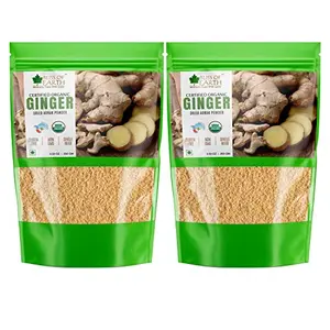 Bliss of Earth 500GM Certified Organic Ginger Powder Dry for Tea & Juice Pure Antioxidant Super Food 2X250GM