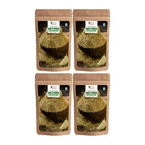 Bliss of Earth 4x200gm Naturally Organic Garlic Powder Dried For Cooking Pack Of 4