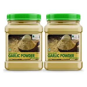Bliss of Earth 2x500gm Naturally Organic Garlic Powder Dried For Cooking Pack Of 2