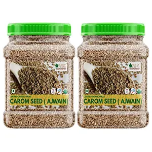 Bliss of Earth 2x400gm Certified Organic Carom Seed