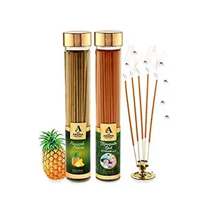 Repellant and Pineapple Agarbatti (Bottle Pack of 2)