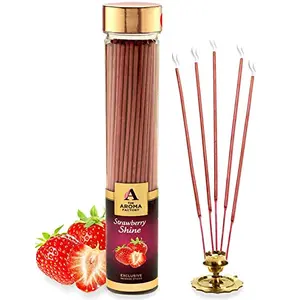 Strawberry Shine Incense Sticks Agarbatti Herbal Sticks (100 gm )