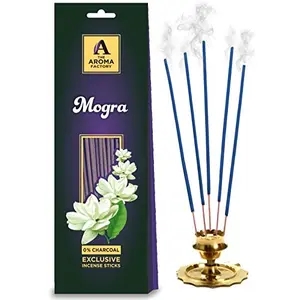 TheÃ AromaÃ FactoryÃ Mogra Agarbatti Incense Stick & 100% Herbal (30gm)