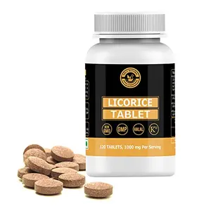 Licorice Tablet  1000 mg Per Serving 120 Tablet  Dietary Supplement