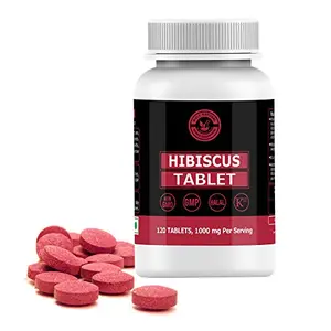 Hibiscus Tablet  120 Tablet  Dietary Supplementand 1000mg Per Serving.