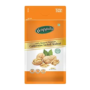 Happilo 100% Natural Inshell Dried Walnut 1kg | Premium Akrot Giri | High in Protein & Iron | Low Calorie Nut | 0g Trans Fat & Cholesterol Free