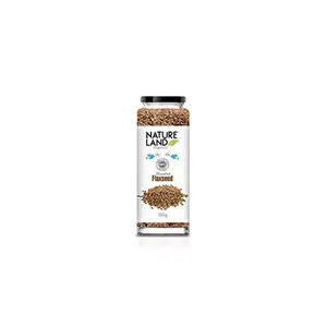 Natureland Organics Roasted Flaxseed 100 gm (Pack of 4)