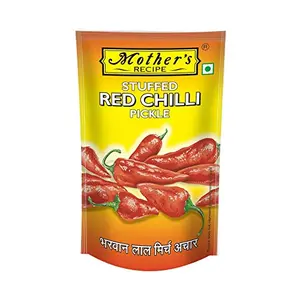 Mother's RECIPE Red Stuffed Chilli Pickle 200g