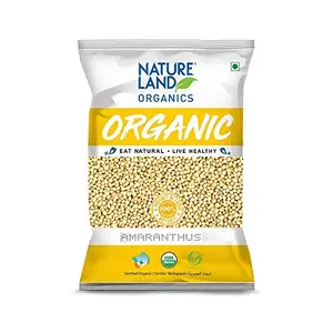 Natureland Organics Amaranth / Rajgira Sabut 500 Gm (Pack of 2) - Gluten Free
