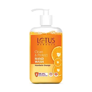 Lotus Herbals Lotus Herbals Clean & Protect Hand Wash Mandarin Orange 280 ml