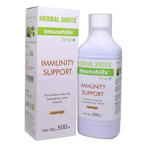 Herbal Hills Imunohills Syrup Herbal Shots 500ml | Immunity Booster Drink | Immunity Booster Syrup