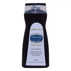 Herbal Hills Keshohills Ultra Hair Wash Herbal Shampoo - 200 ml (Single Pack)