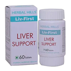 HERBAL HILLS LIV First Liver Support - 60 Tablets