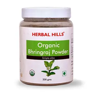 Herbal Hills Organic Bhringraj Powder bhringraj powder hair - 200gms