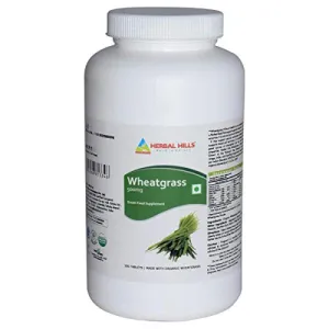 Herbal Hills Wheatgrass Tablets (500 Tablets)
