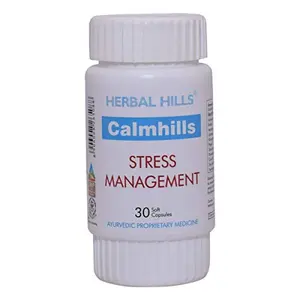 Herbal Hills Calmhills Anxiety Relief Stress Management Capsules (30 Capsules Single Pack)