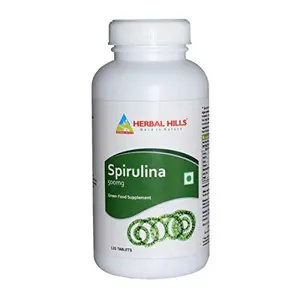 Herbal Hills Spirulina Tablets (120 Tablets)