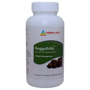 HERBAL HILLS Guggulhills Guggul Extract 500mg 120 Tablets