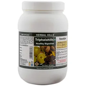 Herbal Hills Ayurvedic Triphala Tablets Triphalahills Healthy Digestion 700 Tablets