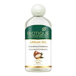 Biotique Argan Oil Hair Conditioner from Morocco (Repairs Rejuvenates and Silkens Hair) 300ml