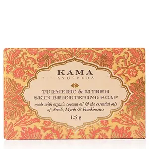 Kama Ayurveda Turmeric and Myrrh Skin Brightening Soap 125g