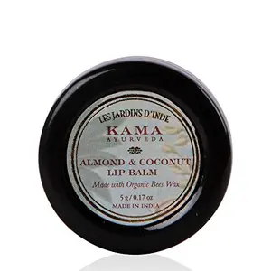 Kama Ayurveda Almond and Coconut Lip Balm 5g