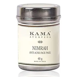 Kama Ayurveda Nimrah Anti Acne Face Pack with Sandalwood and Liquorice 40G