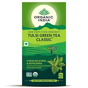 Organic India Tulsi Green Classic 25 TB