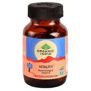 ORGANIC INDIA Vitality - 60 N Veg Capsules