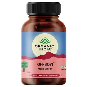 Organic India OH-Boy 30 Capsules Bottle