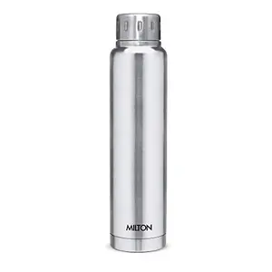Milton Elfin 750 Thermosteel 24 Hours Hot and Cold Water Bottle 750 ml Silver 1 Piece