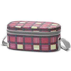 Milton Corporate Lunch Stainless Steel Containers Set of 3 Maroon