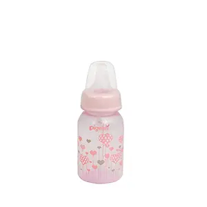 Pigeon Peristaltic Clear Nursing Bottle Rpp-120Ml(Pink) Abstract Transparent One Size (88104)