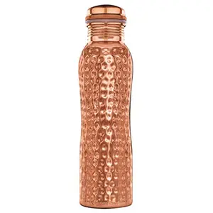 Signoraware Oxy Hammered Copper Bottle 1000ml Set of 1 Copper