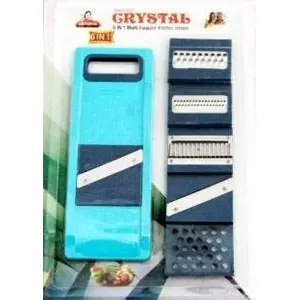 Crystal - MKA927 6-in-1 Multipurpose Plastic Kitchen Helper Set Multicolour