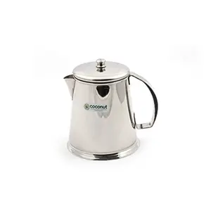 Coconut T1 Tea Pot - 500 ml - Small Beverage Serving Kettle - Stainless Steel