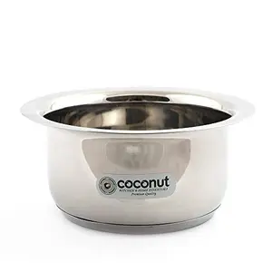Coconut Stainless Steel Capsulated Tope/Pan/Milk Pot/Cookware- 2000ML- 1 Unit