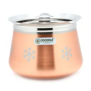 Coconut Stainless Steel - Cookware/Cosmos Handi -1 Unit - Capacity - 500 ML