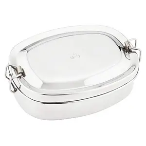 Butterfly Sapphire Lunch Box - Silver