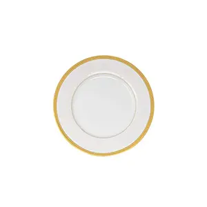 Bergner Grace 6 Pcs Dessert Plate Set 21 cm White