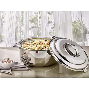 Butterfly Stainless Steel Elite Insulated Casserole Hot Box 2 Litre Silver
