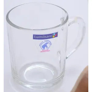 Luminarc Glass Tempered Mug Set (Transparent 250ml) - Set of 6