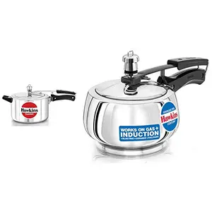 Hawkins - N10 Toy Cooker Silver & Hawkins Stainless Steel Pressure Cooker 1.5 litres Silver (Ssc15)