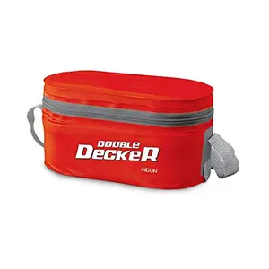 Milton Double Decker Lunch Box (3 Container) Red